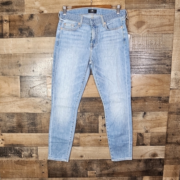 New 7 For all mankind The Ankle Skinny Jeans | 27 - Picture 1 of 9